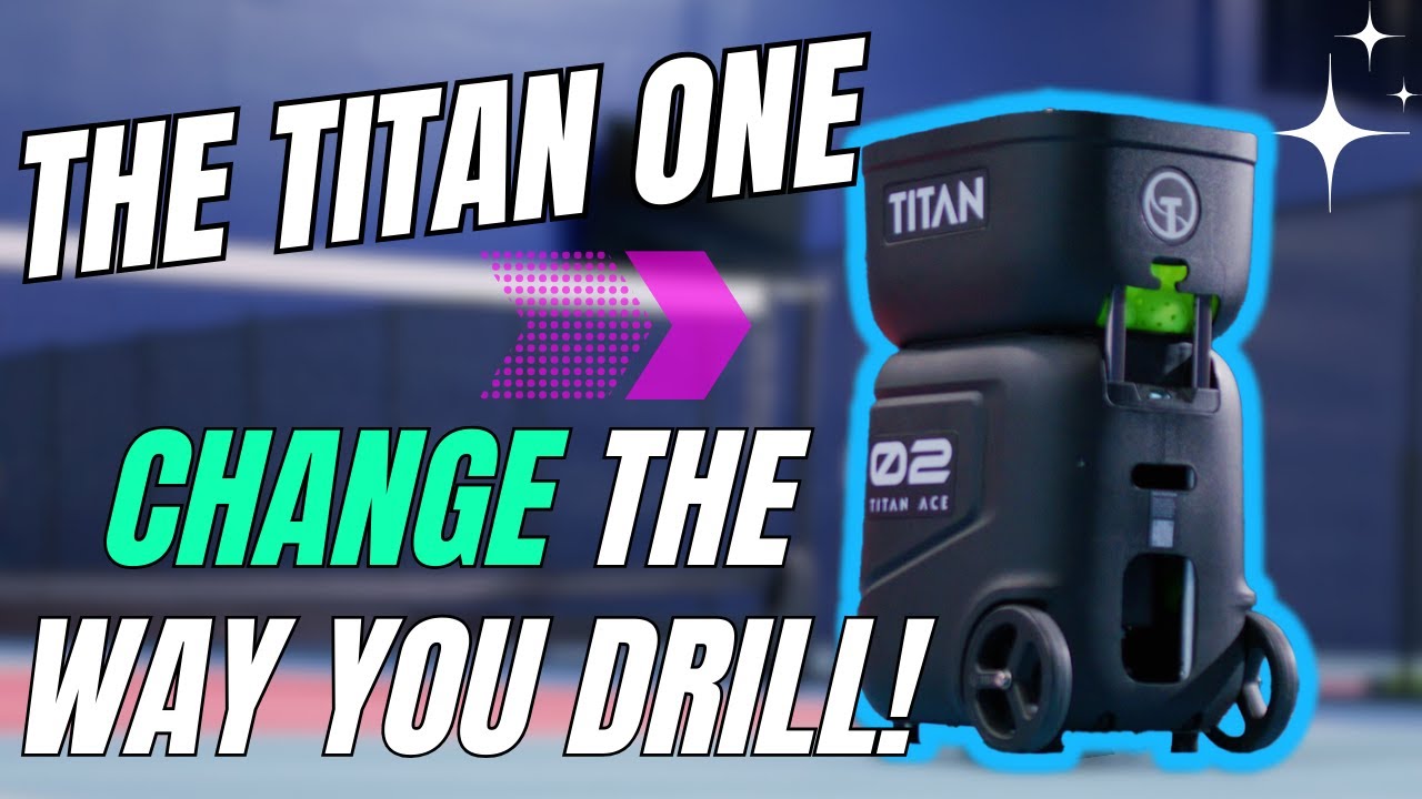 Titan One Pickleball Machine | Catherine Parenteau