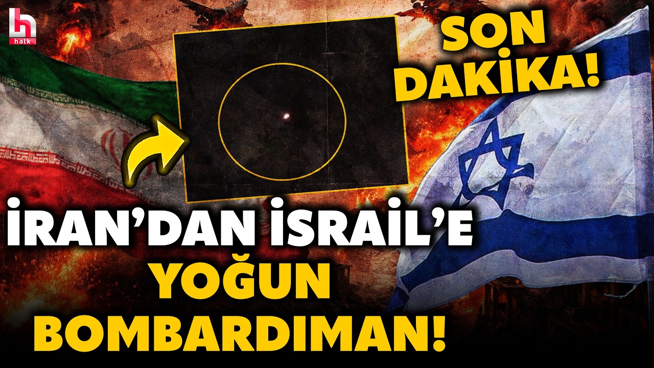 SON DAKİKA! TEL AVİV’DE KIYAMET SİRENLERİ! İran füze yağdırıyor! İsrail için çember daralıyor...