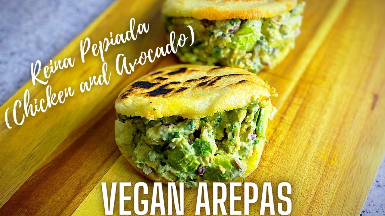 VEGAN AREPAS | VENEZUELAN AREPAS | REINA PEPIADA (CHICKEN AND AVOCADO) | Katie Makes It Vegan