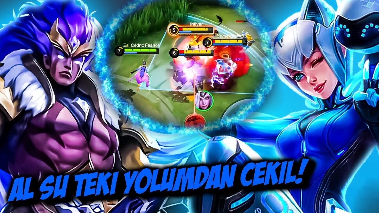 ÖNÜME ÇIKAN HERKES TEK YİYOR! | RAKİP KUDURTAN STUN YAĞMURU EUDORA & BADANG | Mobile Legends