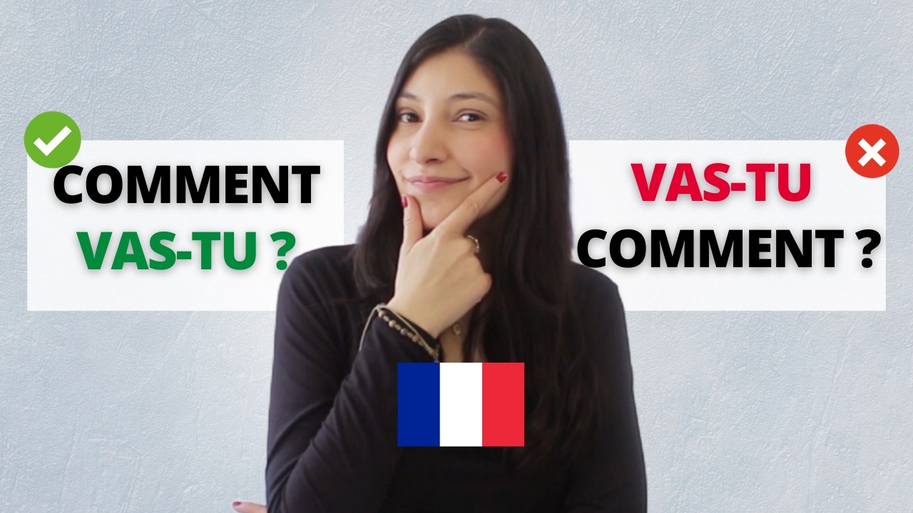 🇫🇷 ¿Cómo INVERTIR PREGUNTAS en francès? (¡Explicación fácil!✅)