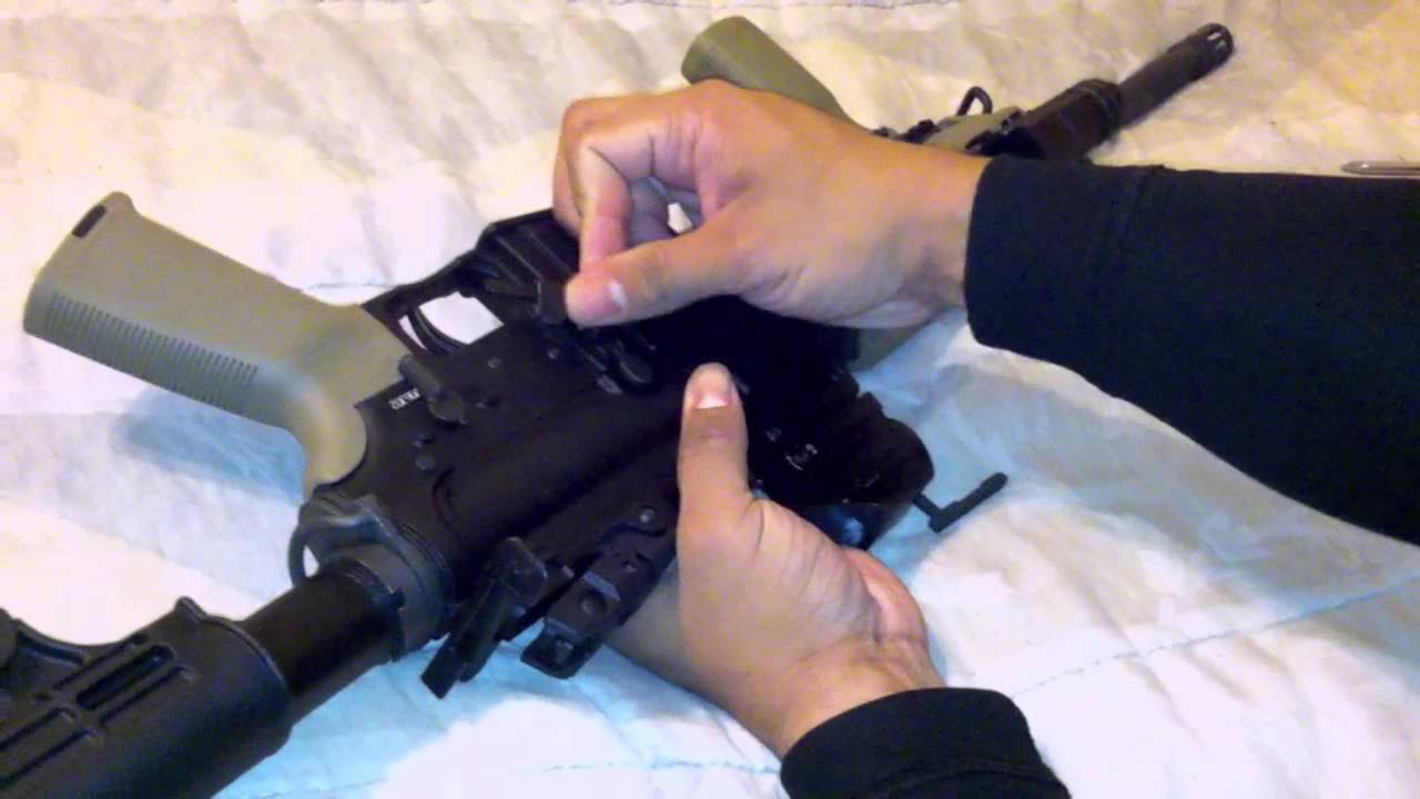 Installing extended bolt release lever & Troy Industries Ambidextrious Mag Release