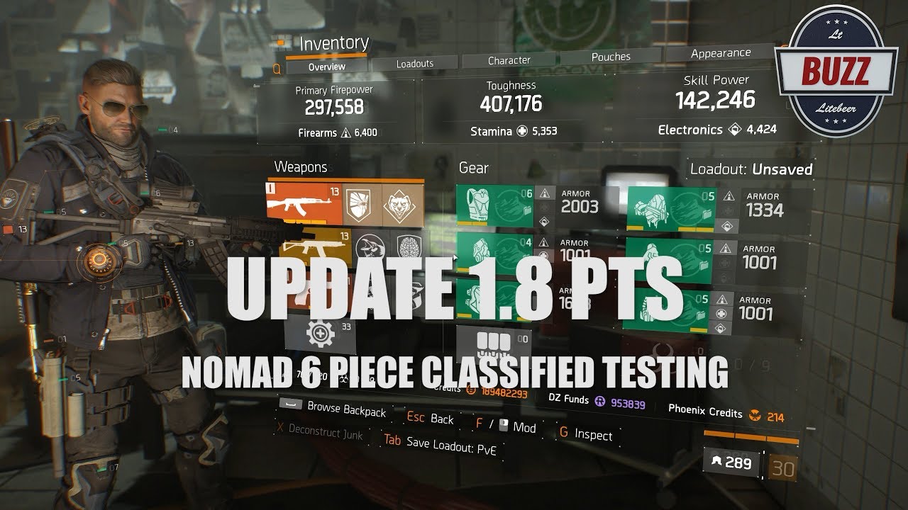 THE DIVISION | You Nomad Bro? - Update 1.8 PTS Nomad Classified