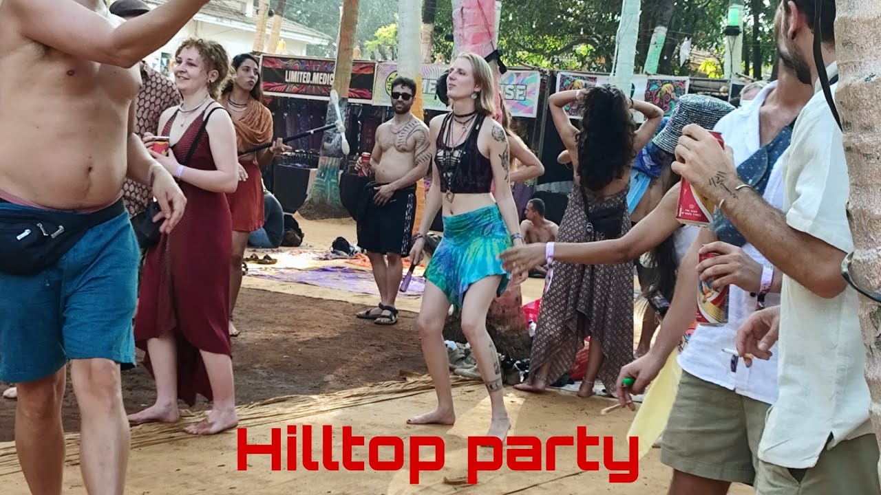 Hilltop party in Goa || Hilltop festival party 2024