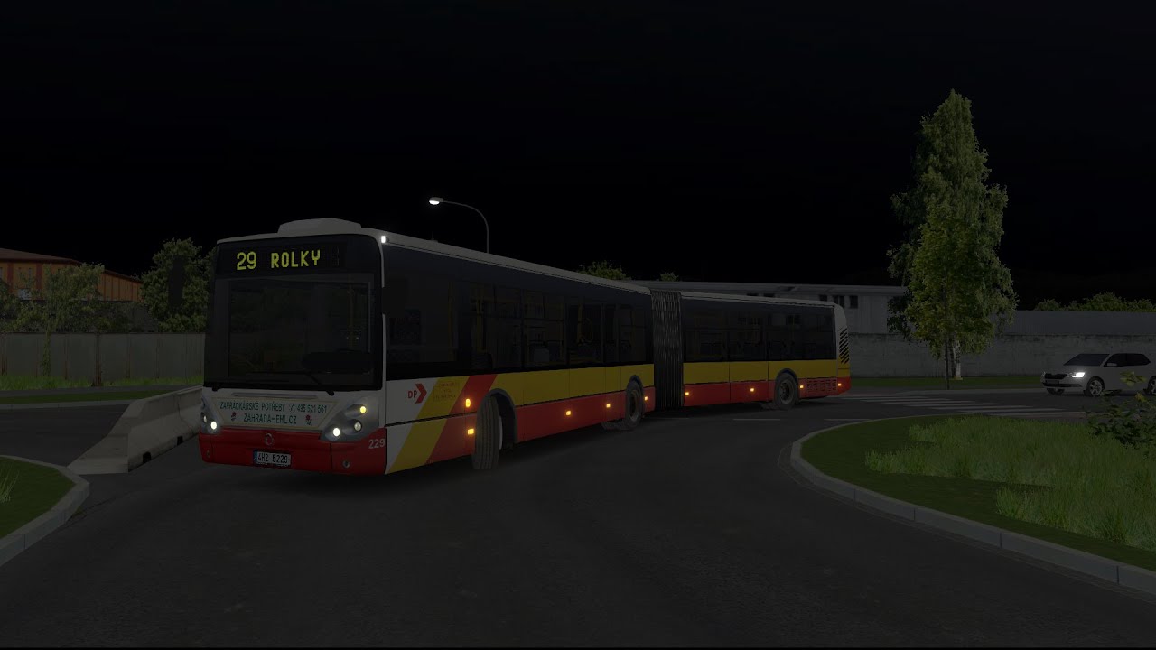 SIMT MHD - Linka 29 Irisbus Citelis #229 DPMHK + Hradeck&eacute; Hl&aacute;&scaron;en&iacute;