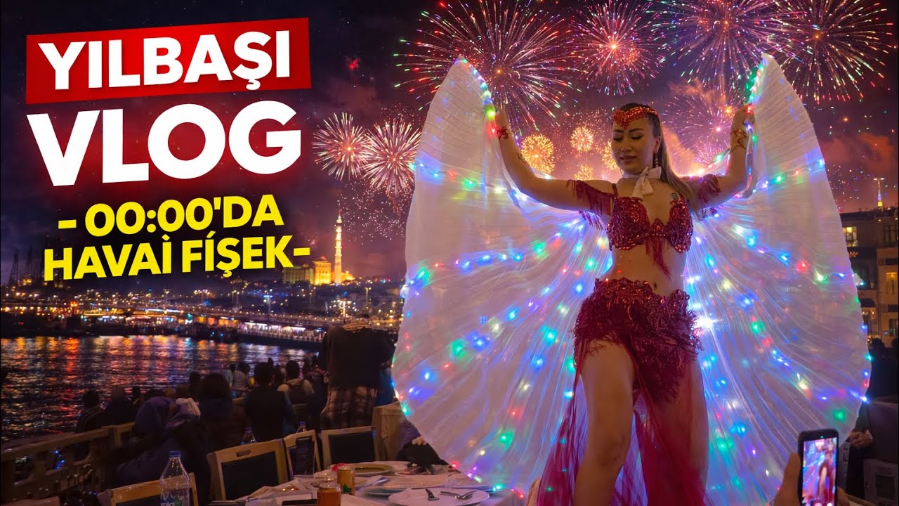 Yılbaşı İstanbul’da Böyle Kutlanır! | Vlog #4