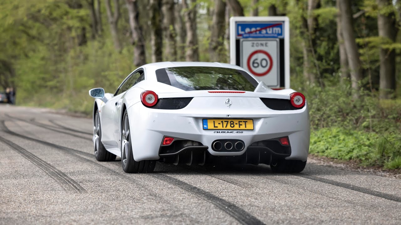 Ferrari 458 Italia with Capristo Exhaust - Revs & Accelerations !