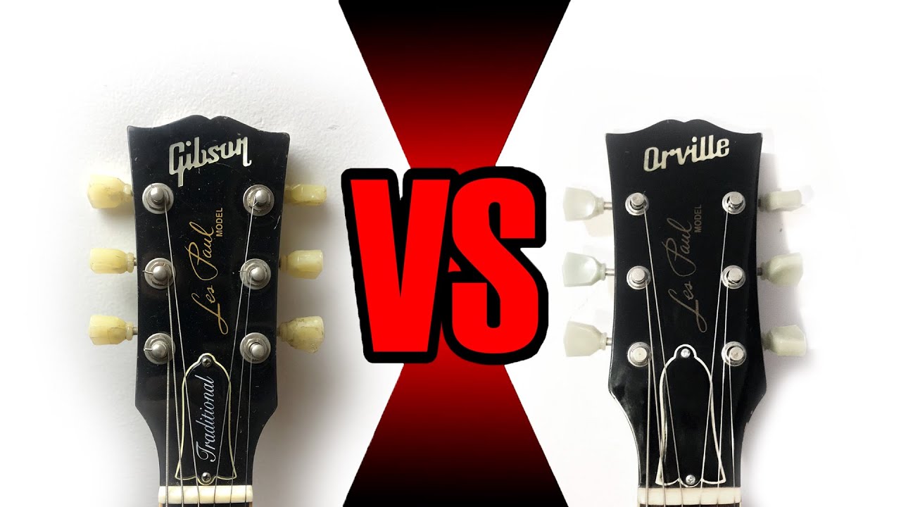 A batalha das Les Paul: Gibson Vs Orville