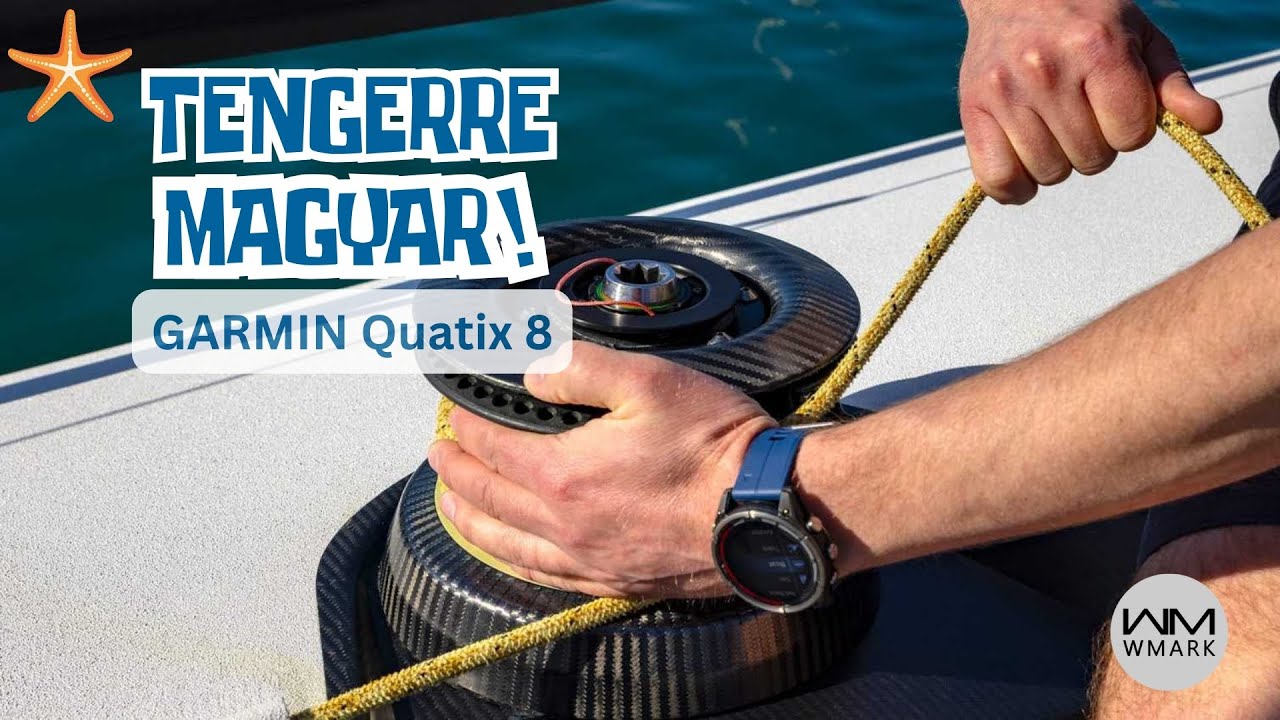 Ahoy Matey! A Garmin Quatix 8 megérkezett!