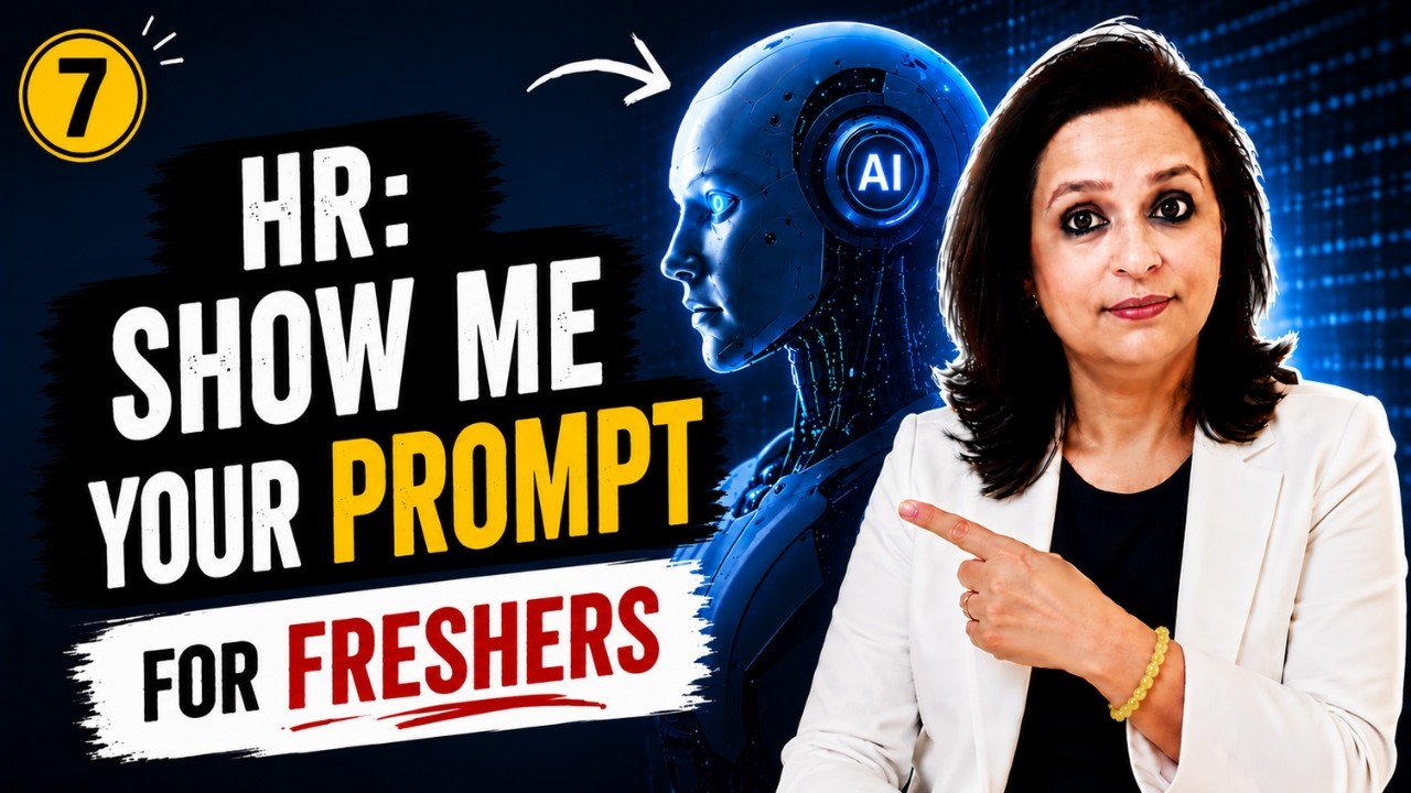 Show me how you actually use AI | HR Interview Preparation