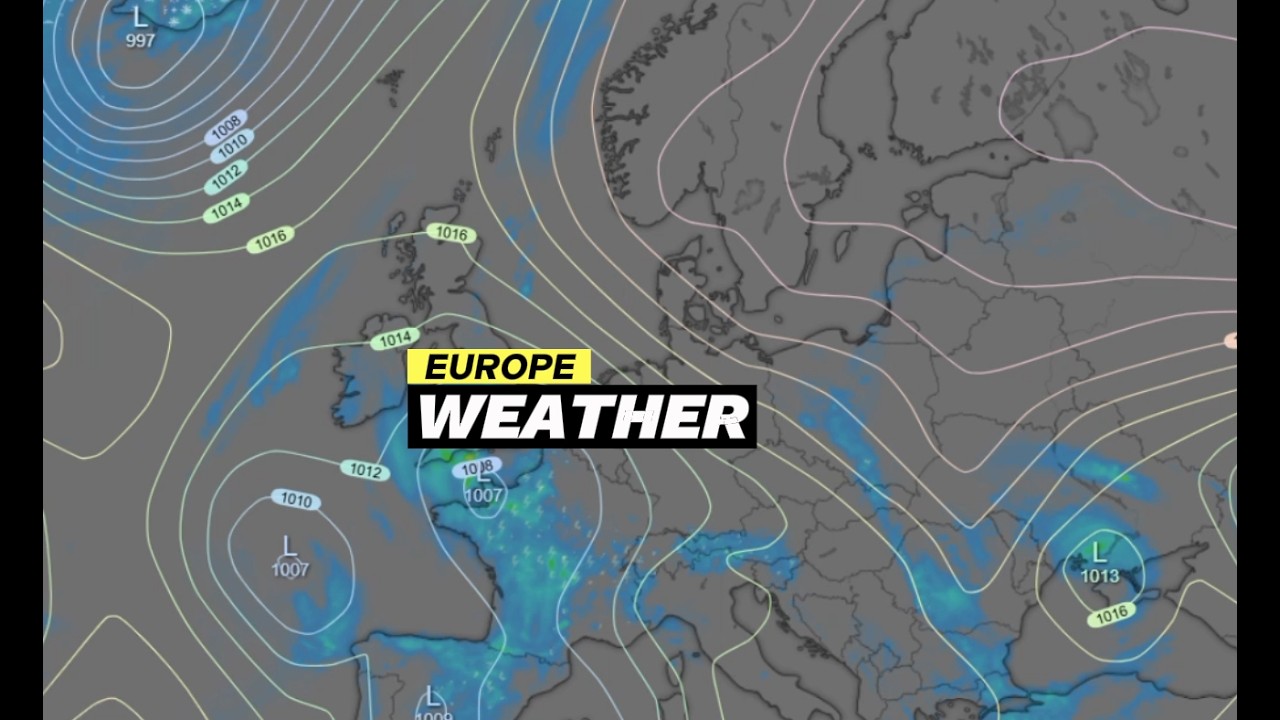 European Weather | ECMWF Model Precipitation June 20, 2026 - Rain Storms In Europe