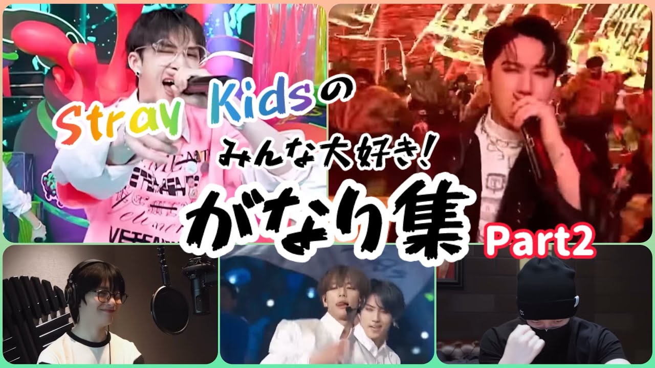 【stray kids】スキズのがなり声集めましたPart2