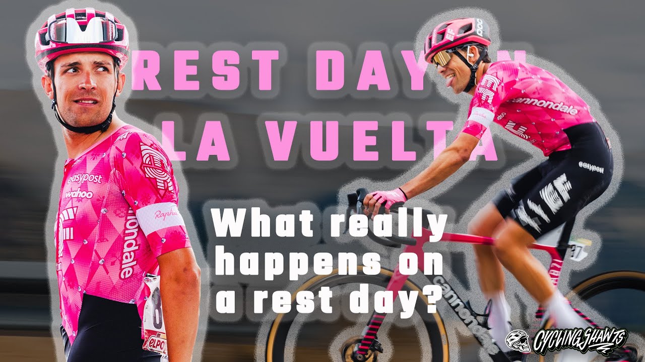 What really happens on a rest day!? | La Vuelta 2025 Rest Day 2 | WHOOP | Training Peaks | VEYO