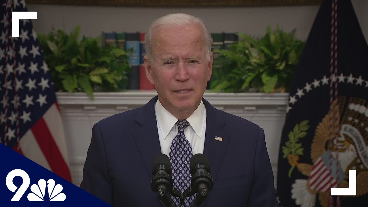 President Biden gives update on Kabul airport attack
