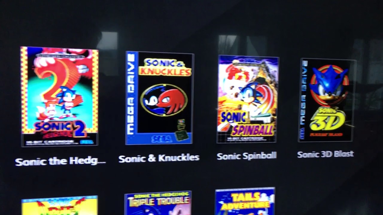 SEGA Mega Drive Flashback HD: Custom Original Dashboard (MOD)