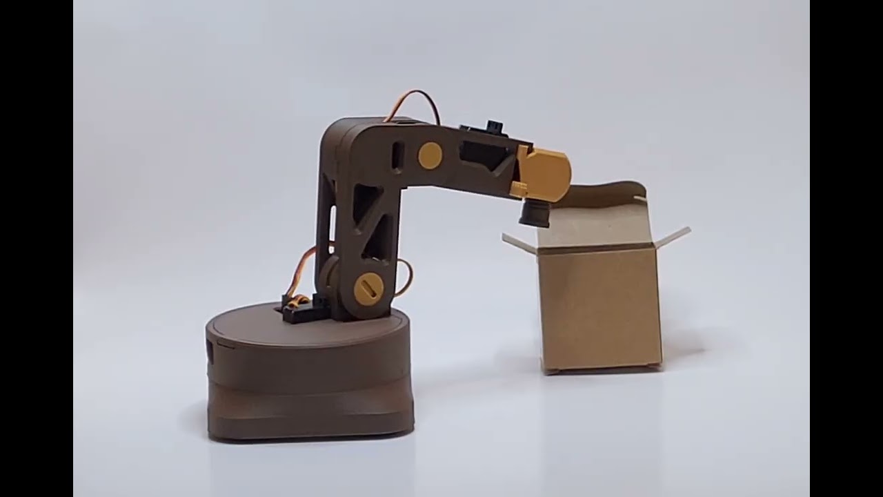 L-ONE Desktop Robotic Arm No Screws or Glue Required【Cyberbrick】