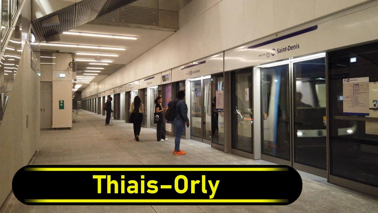 Metro Station Thiais–Orly - Paris 🇫🇷 - Walkthrough 🚶