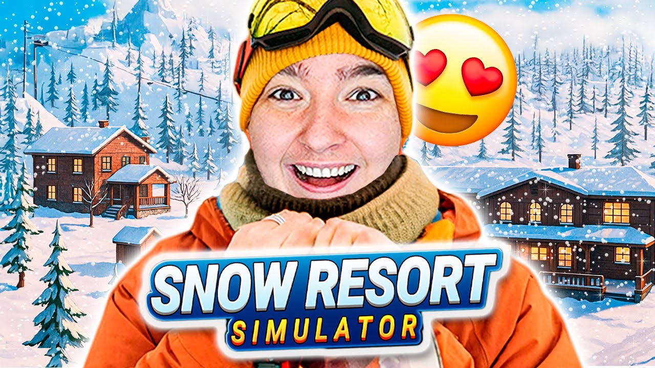 Ab auf die Piste – wir eröffnen ein SKIPARADIES 😍⛷️❄️ Snow Resort Simulator Demo Nesmeralda