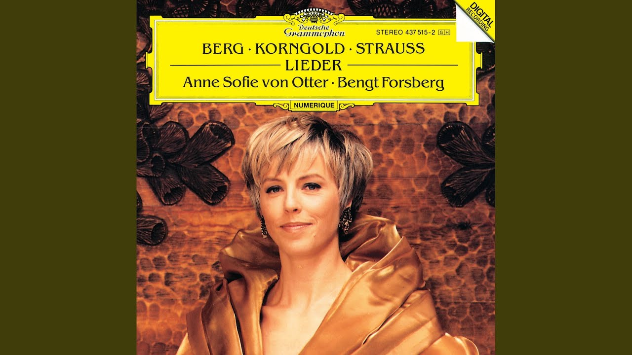 Berg: Sieben frühe Lieder: III. Die Nachtigall