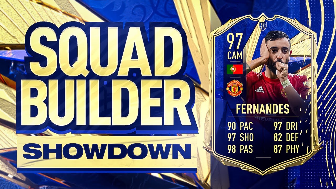 Fifa 21 Squad Builder Showdown!!! TEAM OF THE YEAR BRUNO FERNANDES!!!