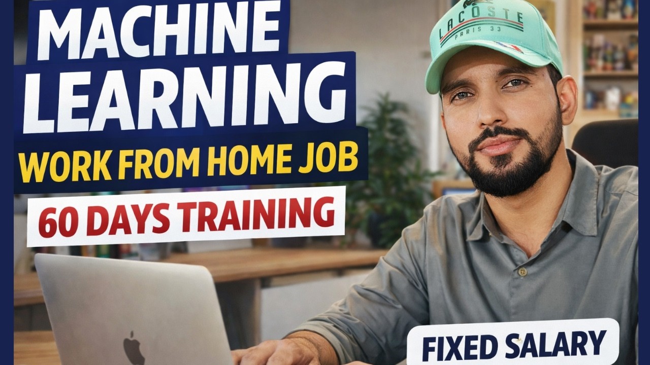 💻 Machine Learning WFH Job 🚀 | 60 Days Training + Fixed Salary 💰 | Freshers Apply Now 🔥