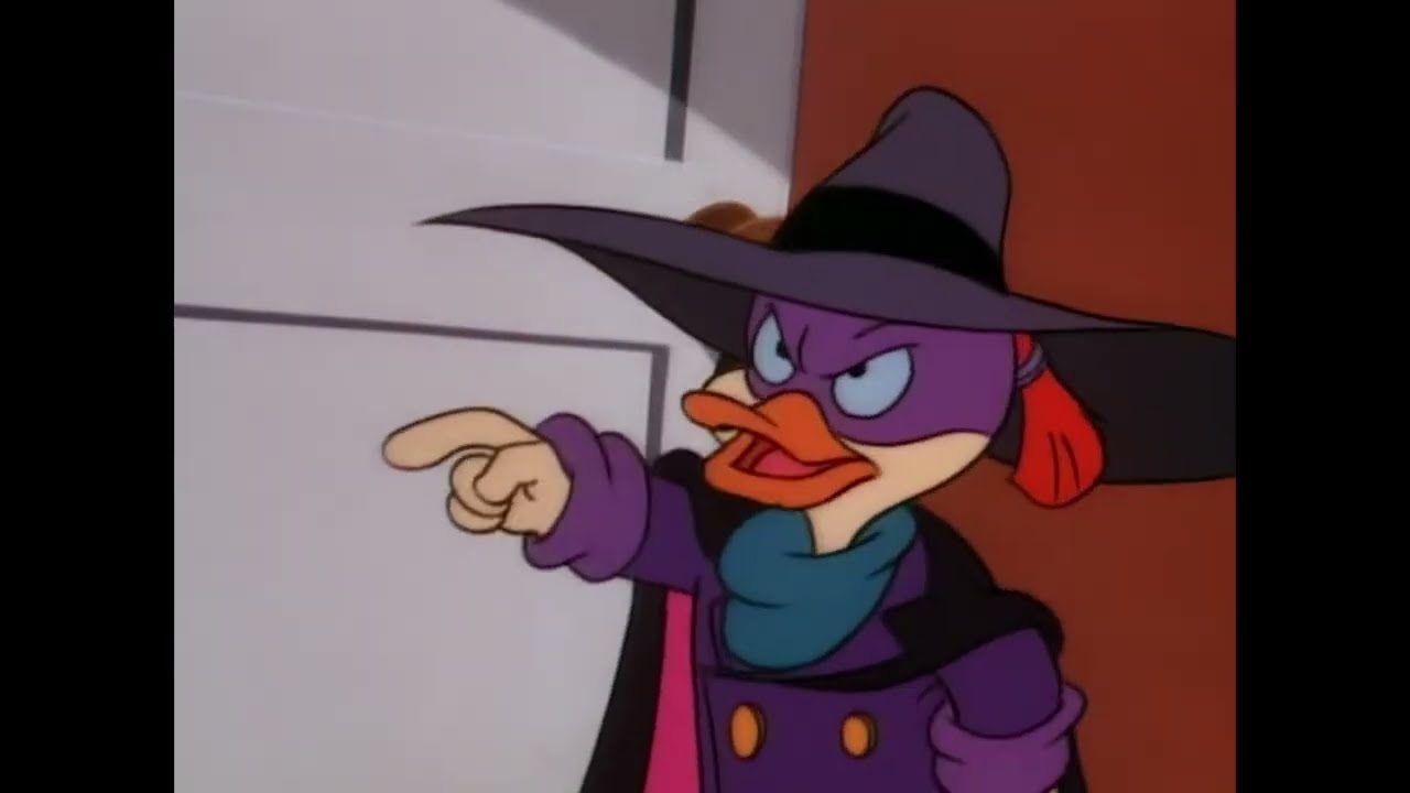 darkwing duck but only when gosalyn is grounded/sent to her room