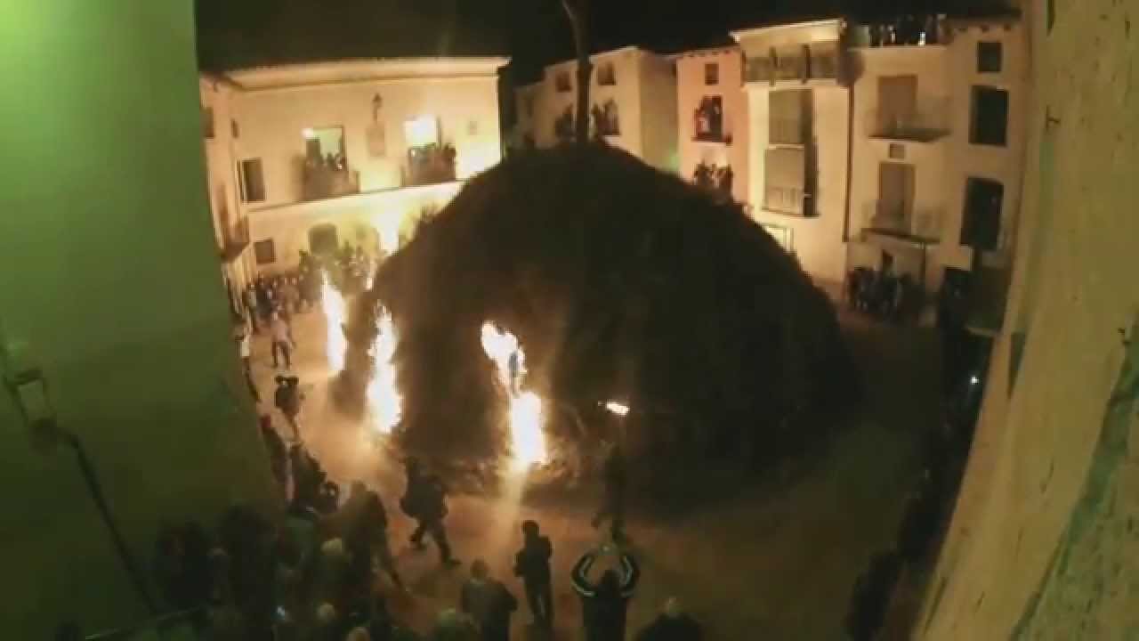 Hoguera de Castelseras 2015