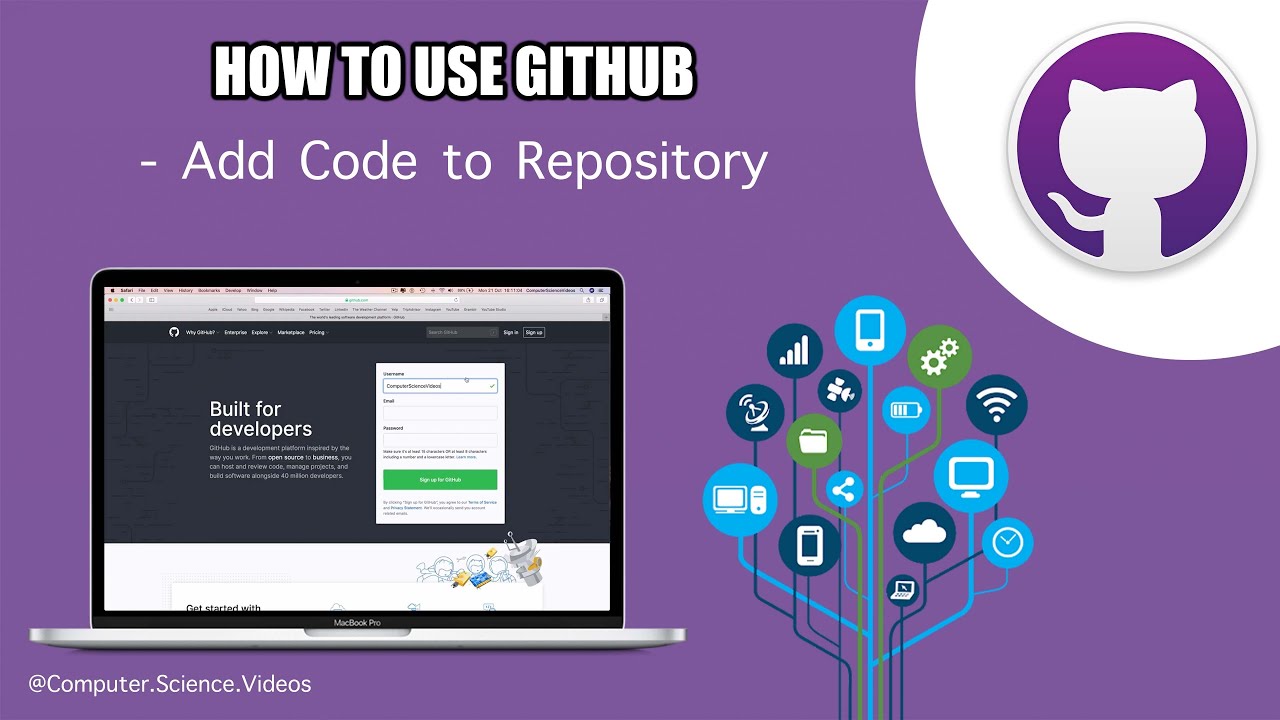How to USE Github on a Computer - Add Code to Existing Repository | Tutorial 12