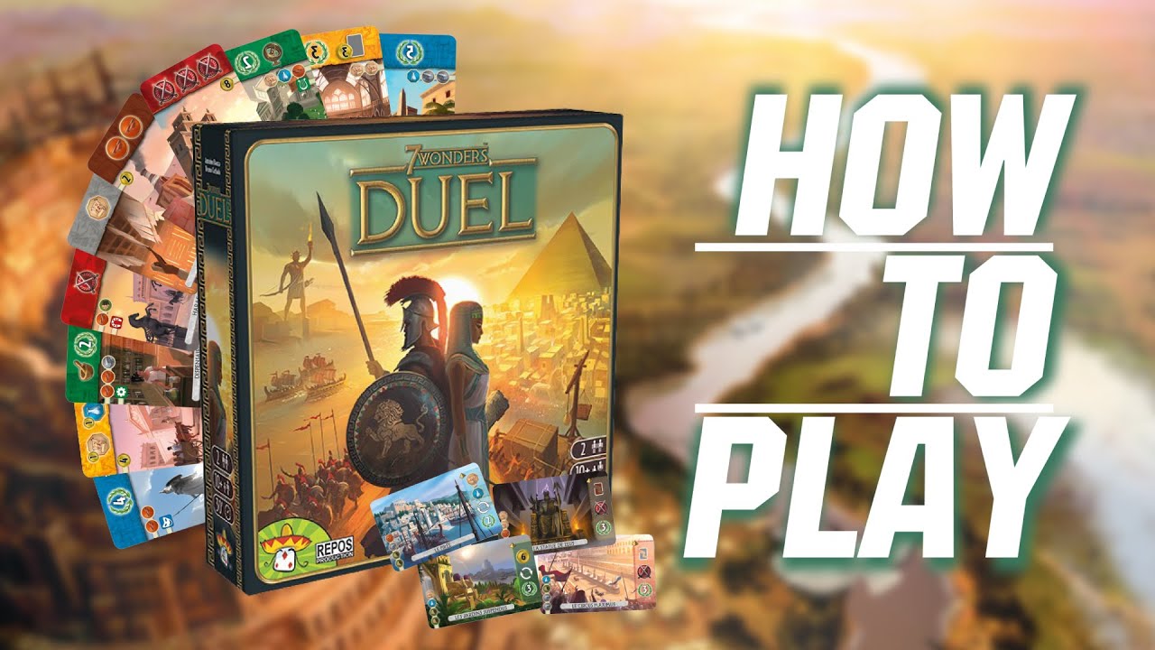 bgn บอร์ดเกมไนท์ 7 Wonders Duel - How to Play