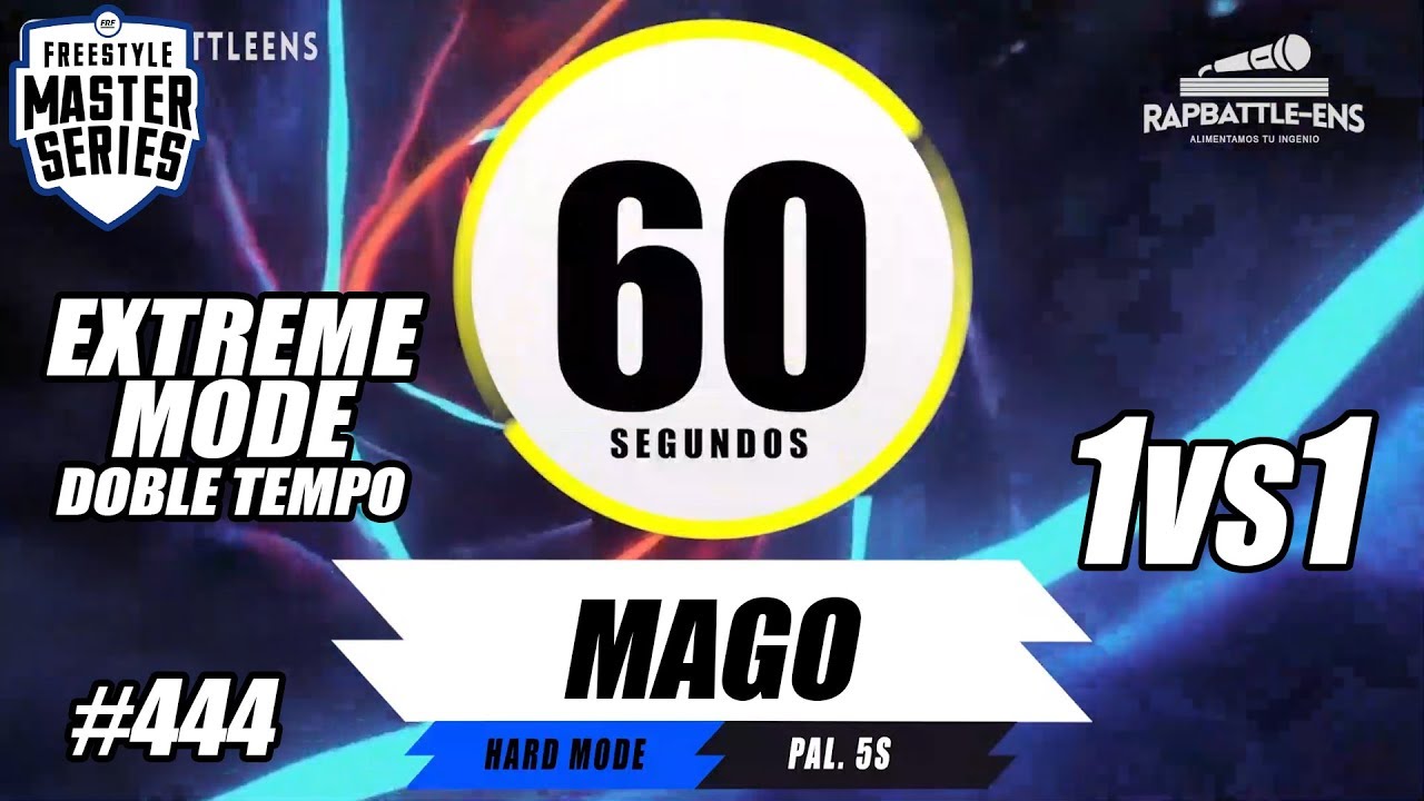 Formato FMS Chile: Base de Rap Para Improvisar Con Palabras (Entrenamiento de RAP 1vs1) #444