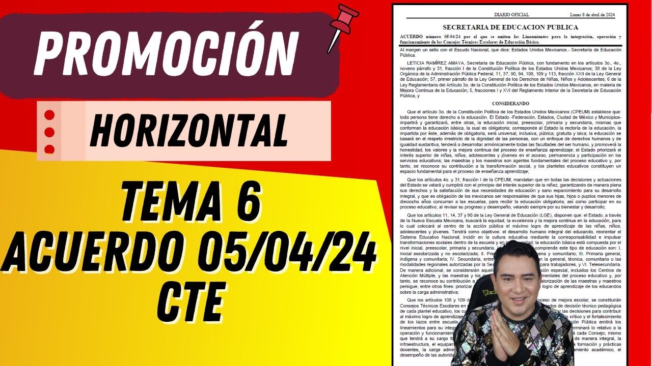 ACUERDO 05/04/24 LINEAMIENTOS DE CTE