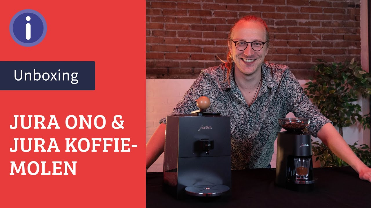 1-kops koffie combinatie voor jouw KOFFIEGENOT | Unboxing JURA ONO en JURA koffiemolen