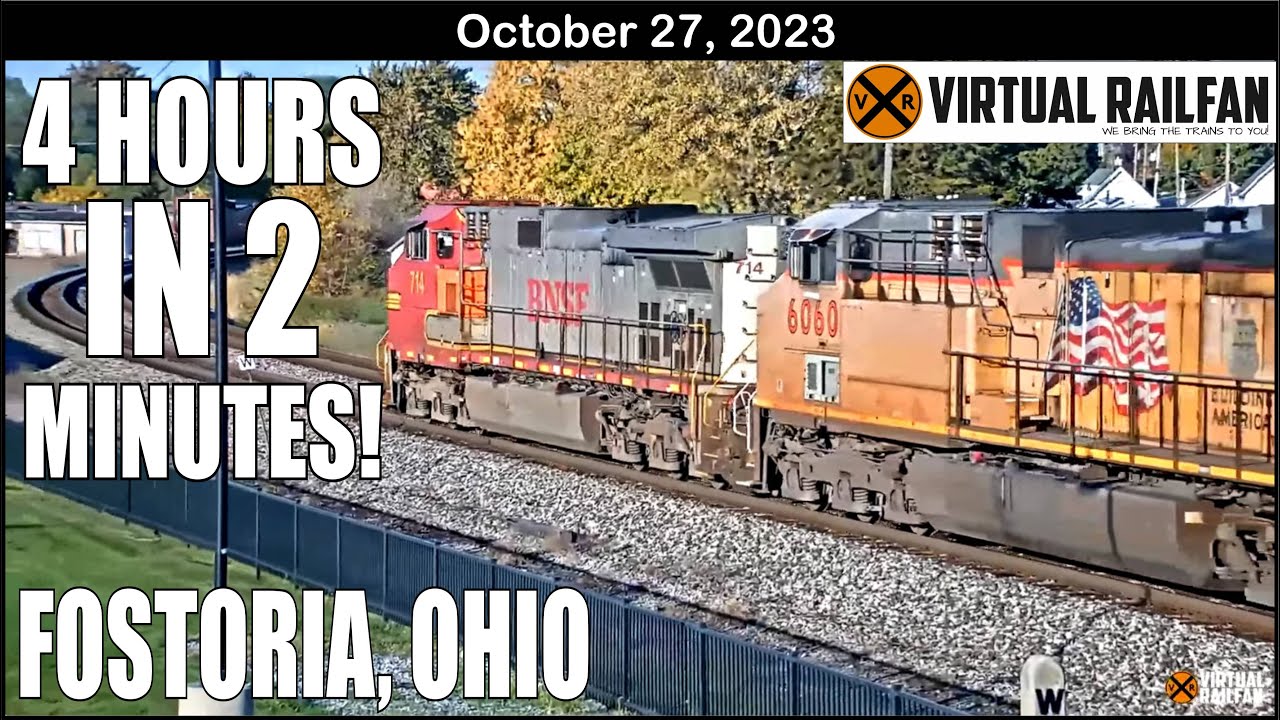 4 HOURS IN 2 MINUTES AT FOSTORIA, OHIO