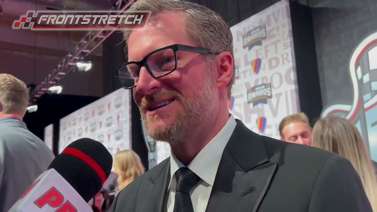 Dale Earnhardt Jr  Shares Story About His Father And Ryan Blaney As the Cup Champion
