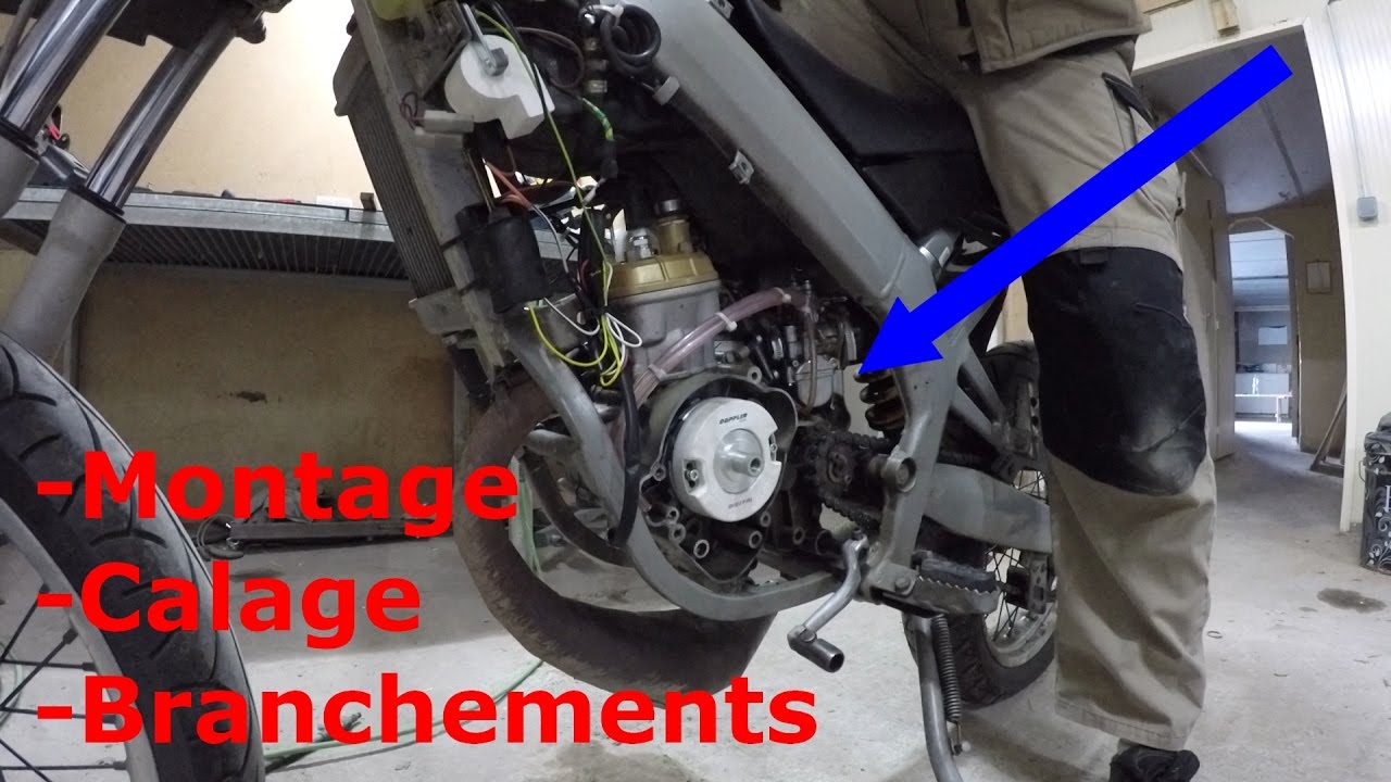 TUTO🔧9 : installer un allumage Doppler Digital Direct (=MVT DD) [Derbi, AM6... ]