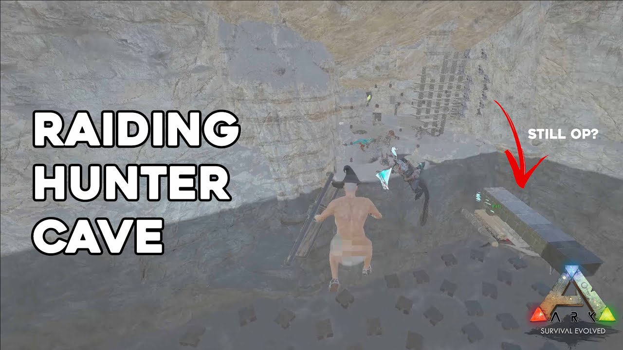 Hitting Hunter Cave & Other Raids - ARK Small Tribes