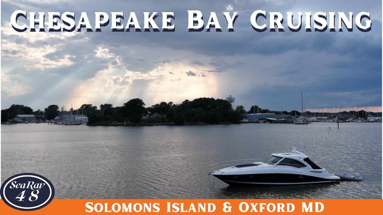 Vessel Slainte cruises to Solomons Island and Oxford, MD