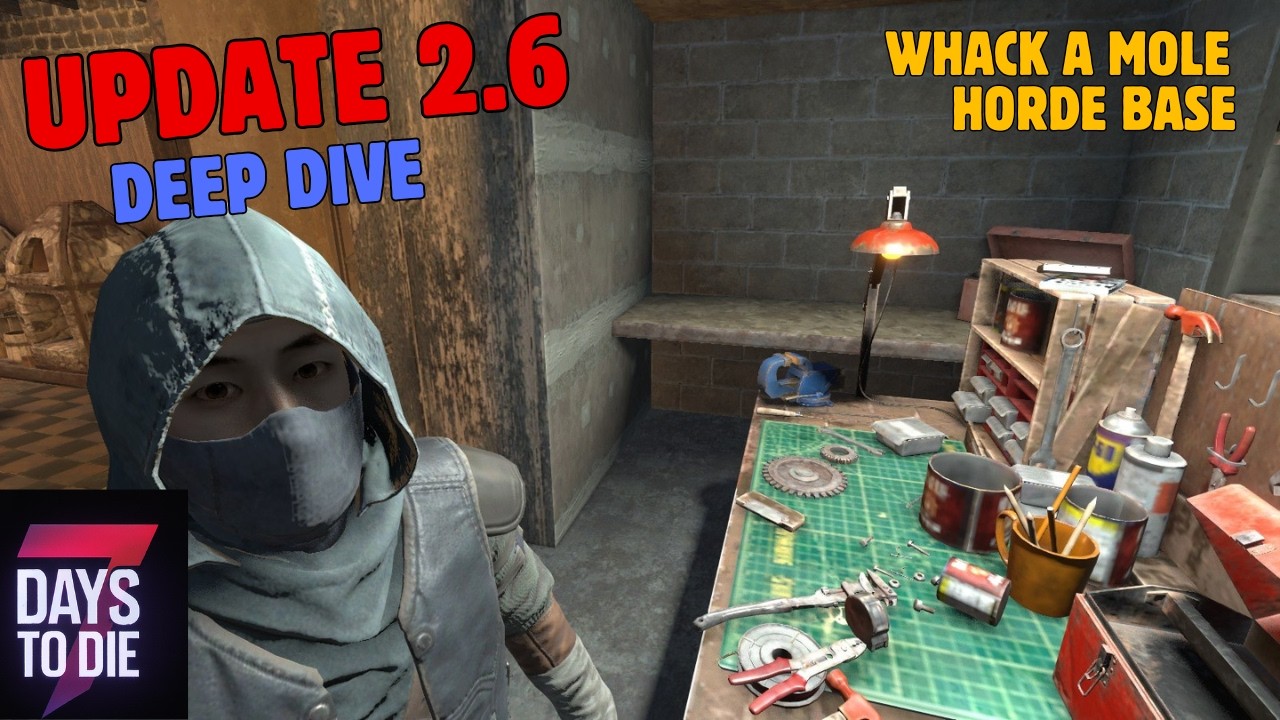 Совершение безумных поступков в обновлении 2.6 игры 7 Days To Die