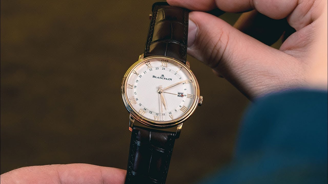 Blancpain’s Villeret GMT Date ensures elegance, no matter the time zone