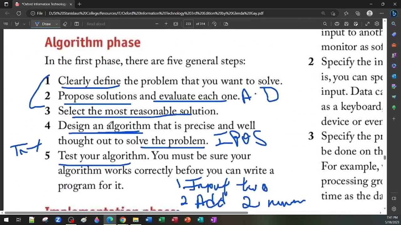 CSEC IT Crash Course 2023 Pt.1 - Problem Solving & Program Design & Program Implementation