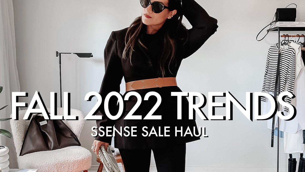 МОДНЫЕ ТРЕНДЫ ОСЕНЬЮ 2022 | Идеи простых образов на каждый день | Что я купила на распродаже SSENSE