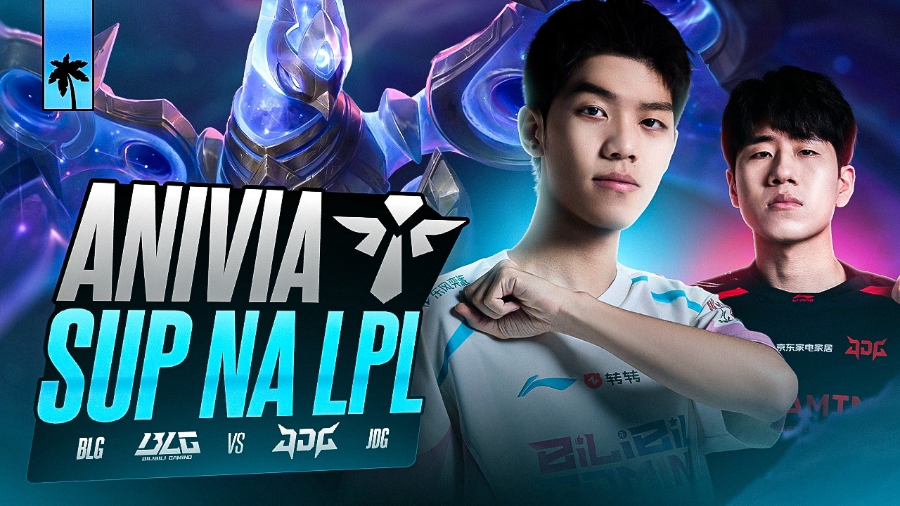 BLG x JDG: PEGARAM ANIVIA SUPORTE NO JOGO DECISIVO - Resumo LPL