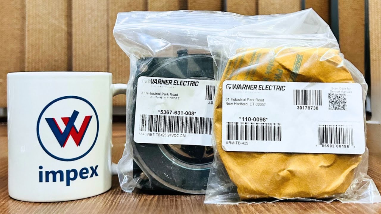 Warner Electric Electromagnetic Clutches 110-0098 ARM TB-425 & 5367-631-008 #clutches #brakes