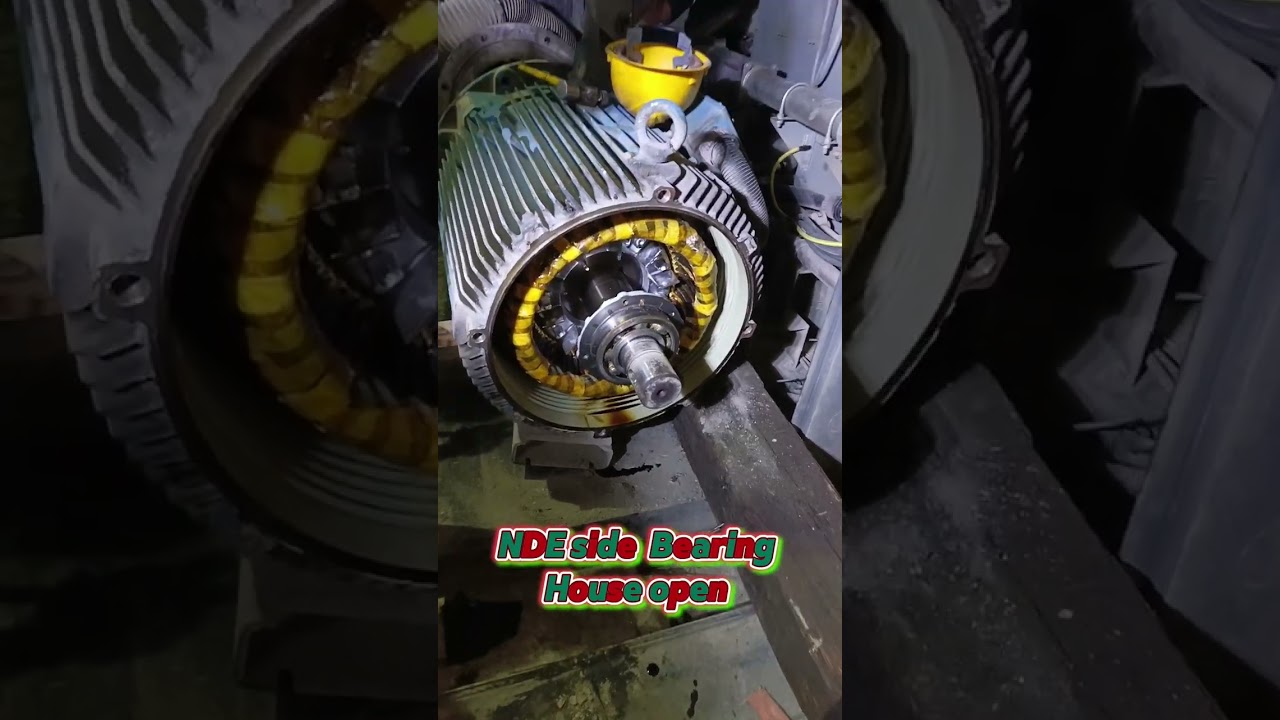 Atlas Copco compressor 132kw motor screw type #reell# electrical #viral post #YouTube related 