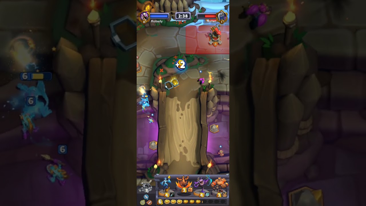 Warcraft Rumble - Pvp Gold II (Old murk eye) New map Timbermaw Hold