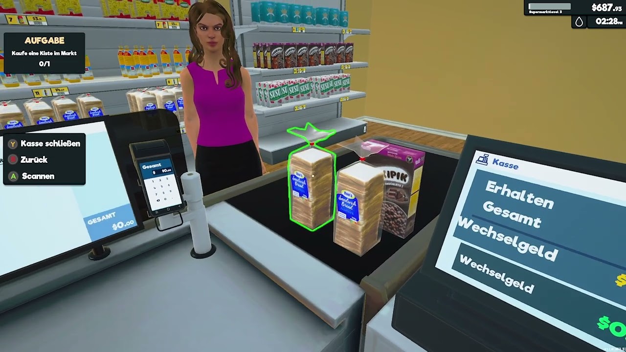 Supermarket Simulator : Der Laden in der Aue hat Neueröffnung (Folge 2)