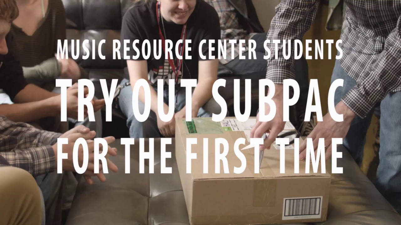Music Resource Center - SUBPAC First Impressions