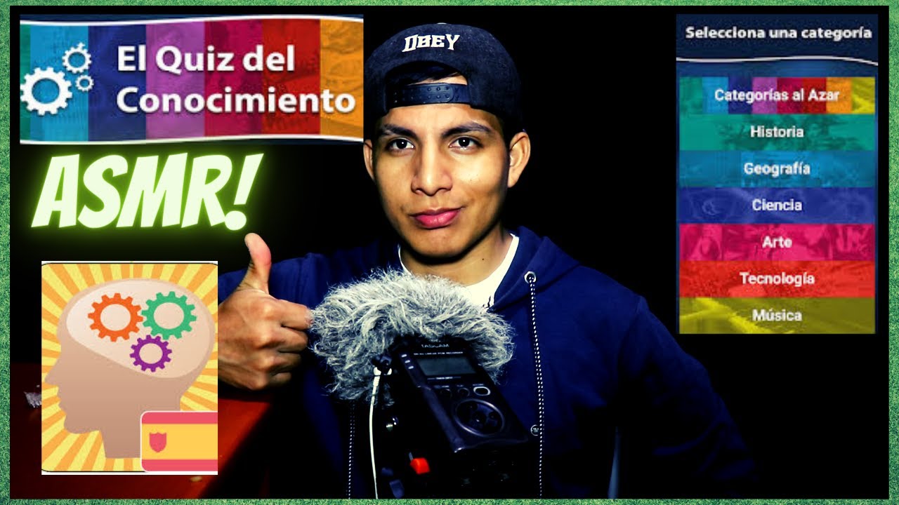 ASMR PERÚ- QUIZ DEL CONOCIMIENTO * YOUTUBER SULLANERO*- MAYBE OF KNOWLEDGE ASMR/ CULTURA GENERAL*