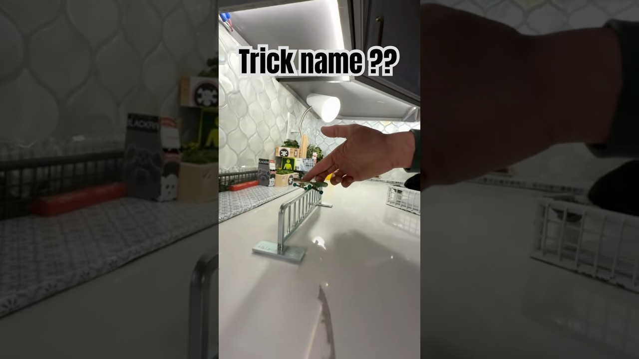 Name first trick? Tre flips ft. diy obstacle! 