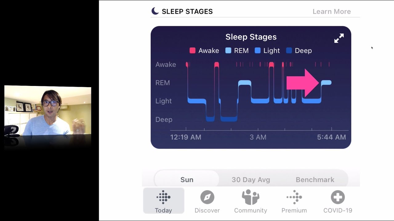 Smoothy start waking up using Fitbit smart wake feature